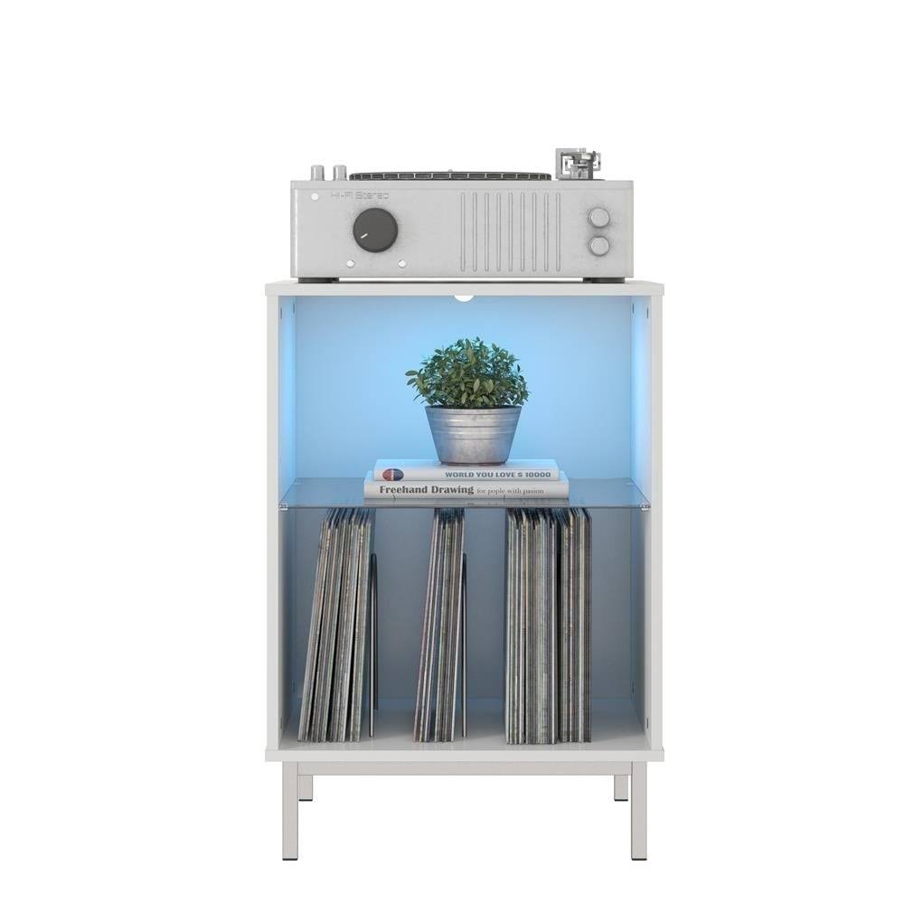 White Turntable Stand V3040