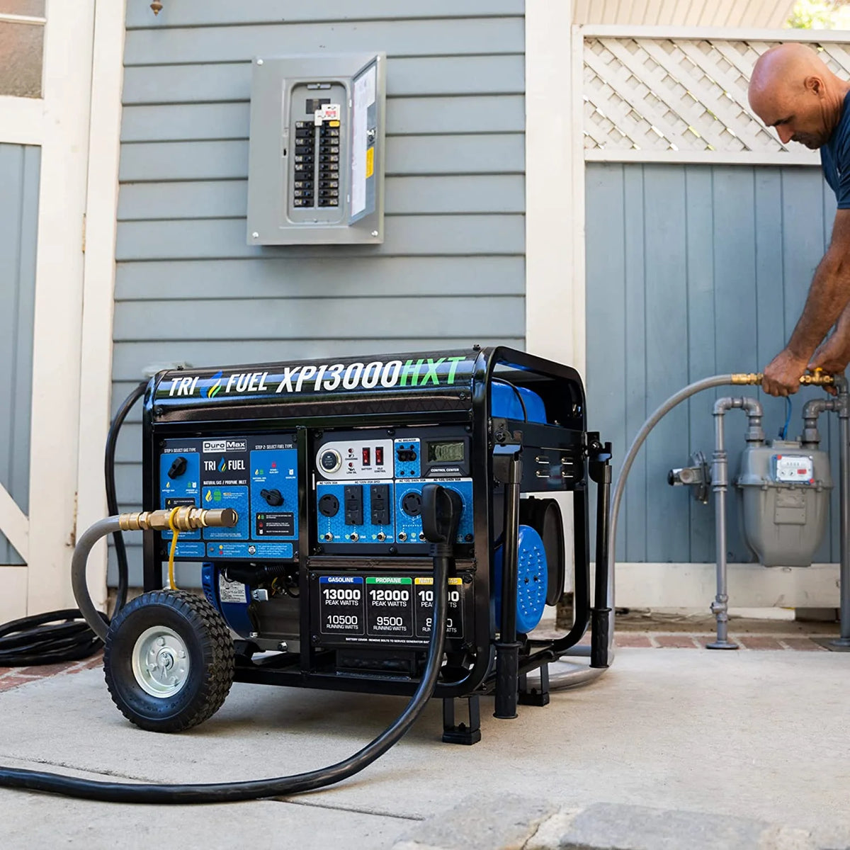13,000 Watt Tri-Fuel Portable Generator K97806