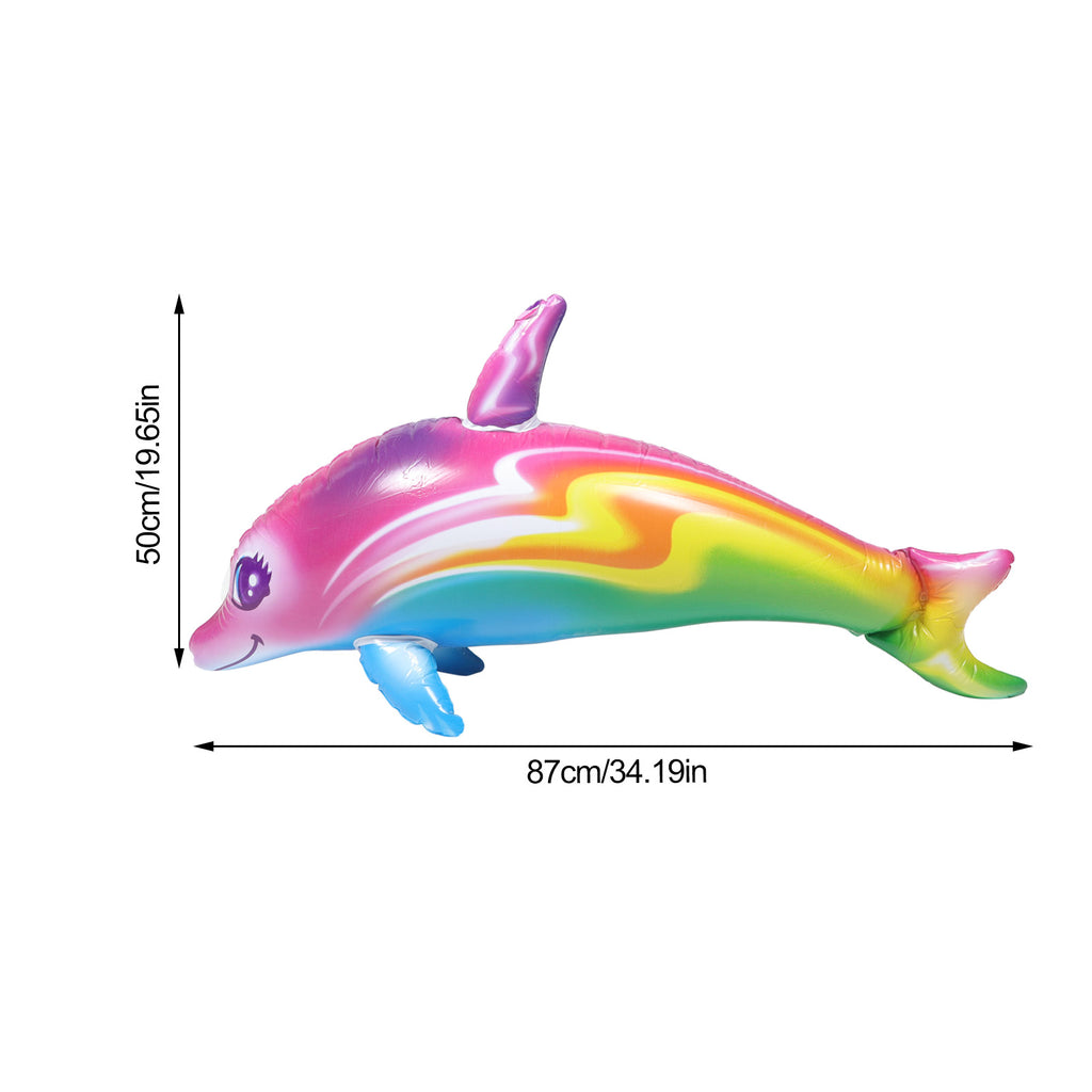 Inflatable Dolphin Toy Beach Pool Toy S736