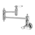 Wall Mounted Pot Filler Faucet Polished Chrome E99883