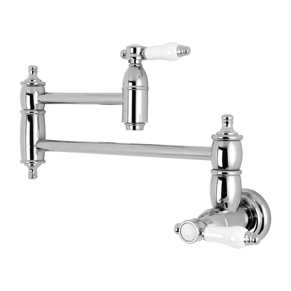 Wall Mounted Pot Filler Faucet Polished Chrome E99883