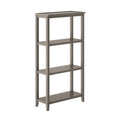 Washed Gray Solid 3-Tier Tall Vertical Bookcase K44664