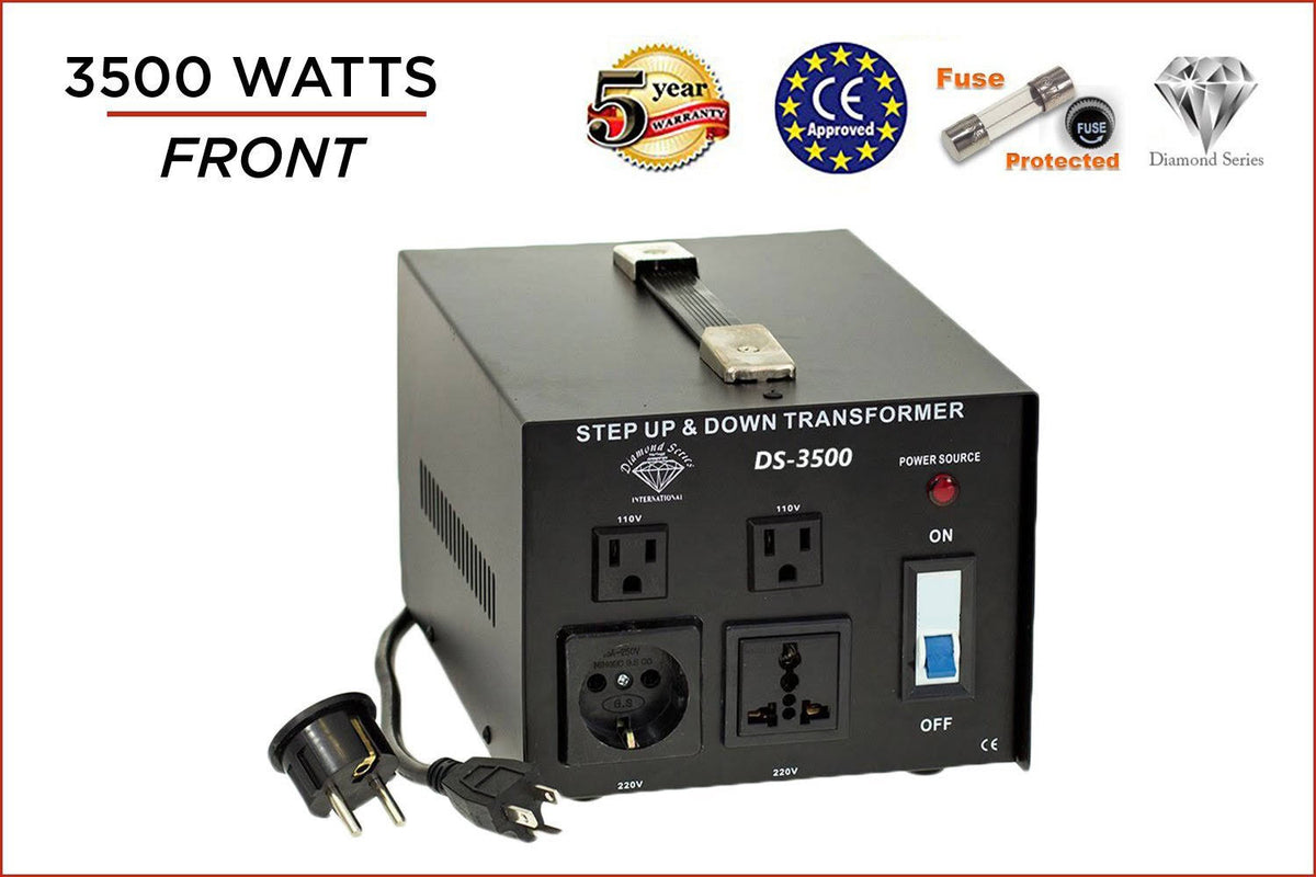 Voltage Converter and Transformer 110-220 to 220-240 volts T545