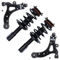 Front Struts + Lower Control Arms w/ Ball Joints Replacement 4pc Set X7592