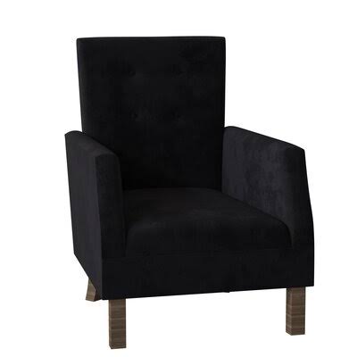 Fuchsia Fabric Armchair with Briar Smoke Legs N755643