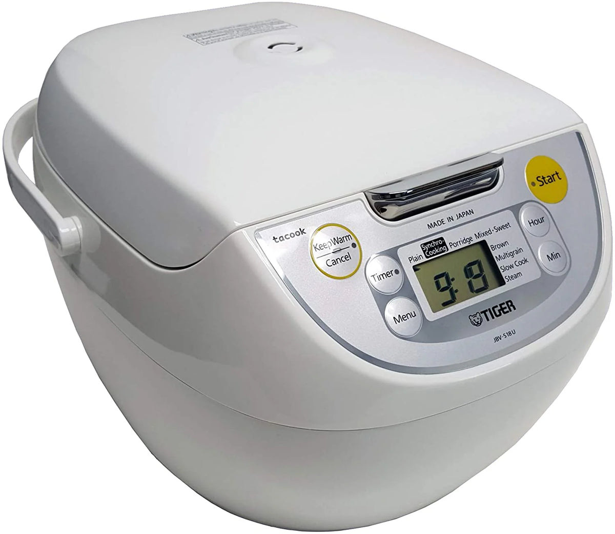 White 10 Cup Multi-Function Rice Cooker K8481