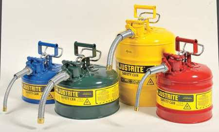 Green Type II Safety Can, 2.5 Gallon L605
