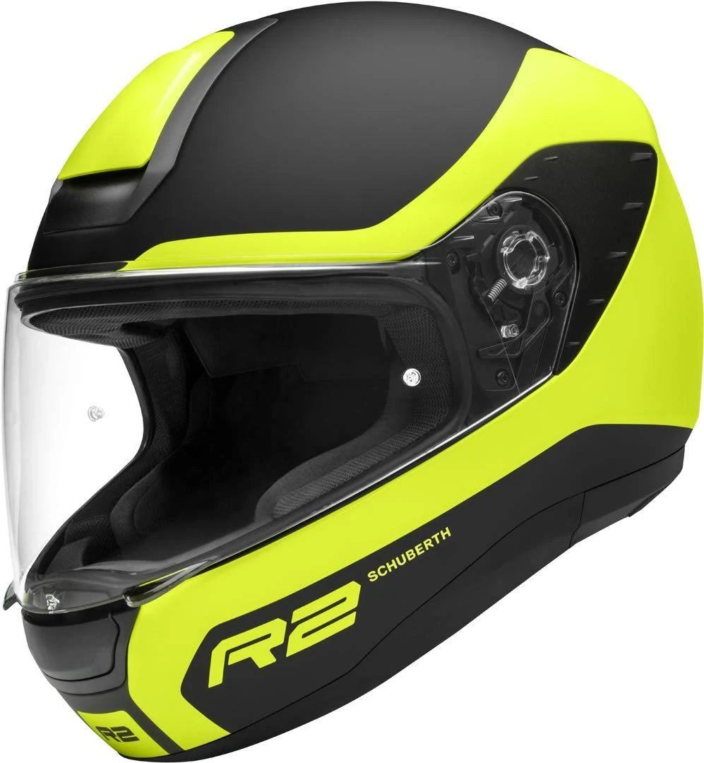 Yellow Motorcycle Helmet B82389