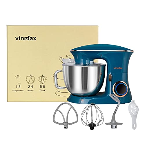 8.5QT Stainless Steel Tilt-Head Stand Mixer with Dough Hook, Beater, Whisk N59292