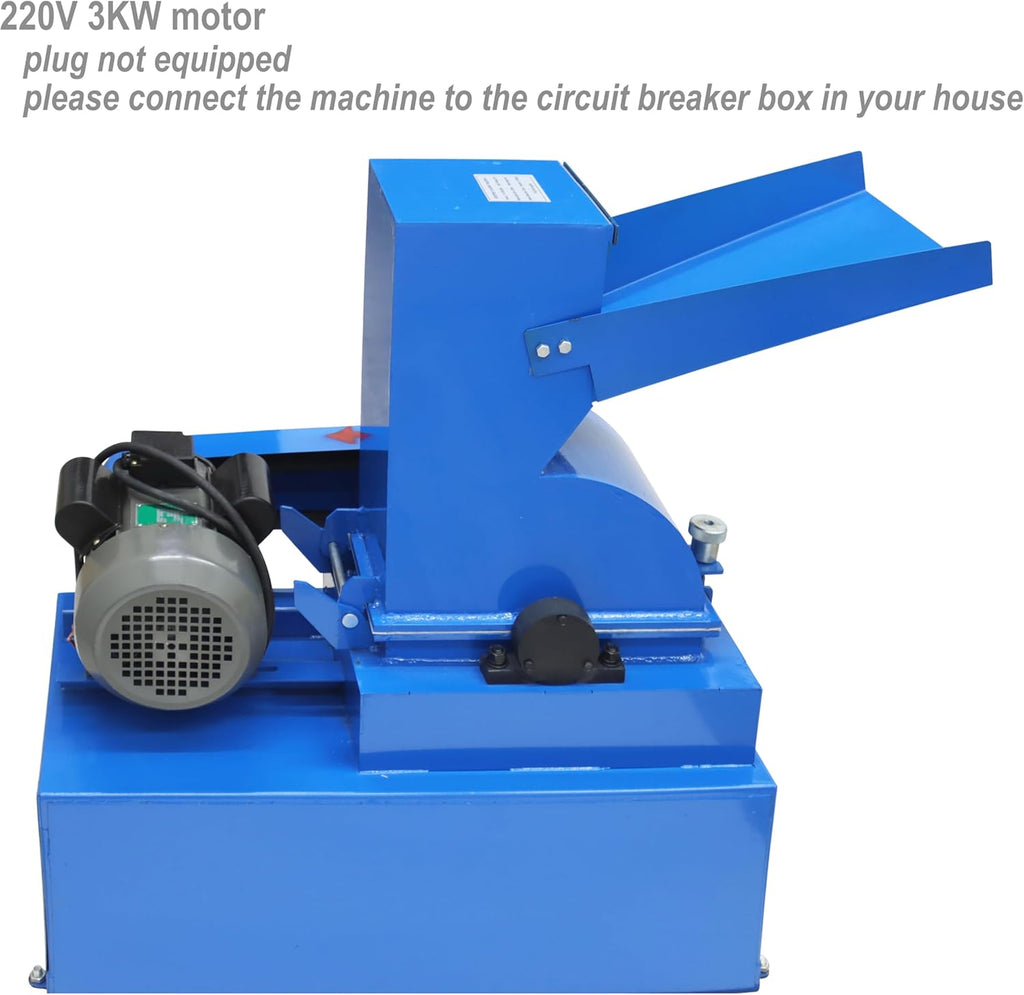 Hammer Crusher Electric Shatter Grinder 220V 3KW D602