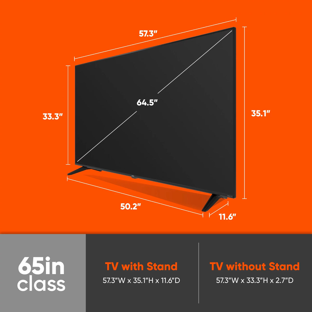 65" Class 4K UHD LED Smart Television Z428088