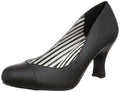 Black 3" Heel Pump H16131