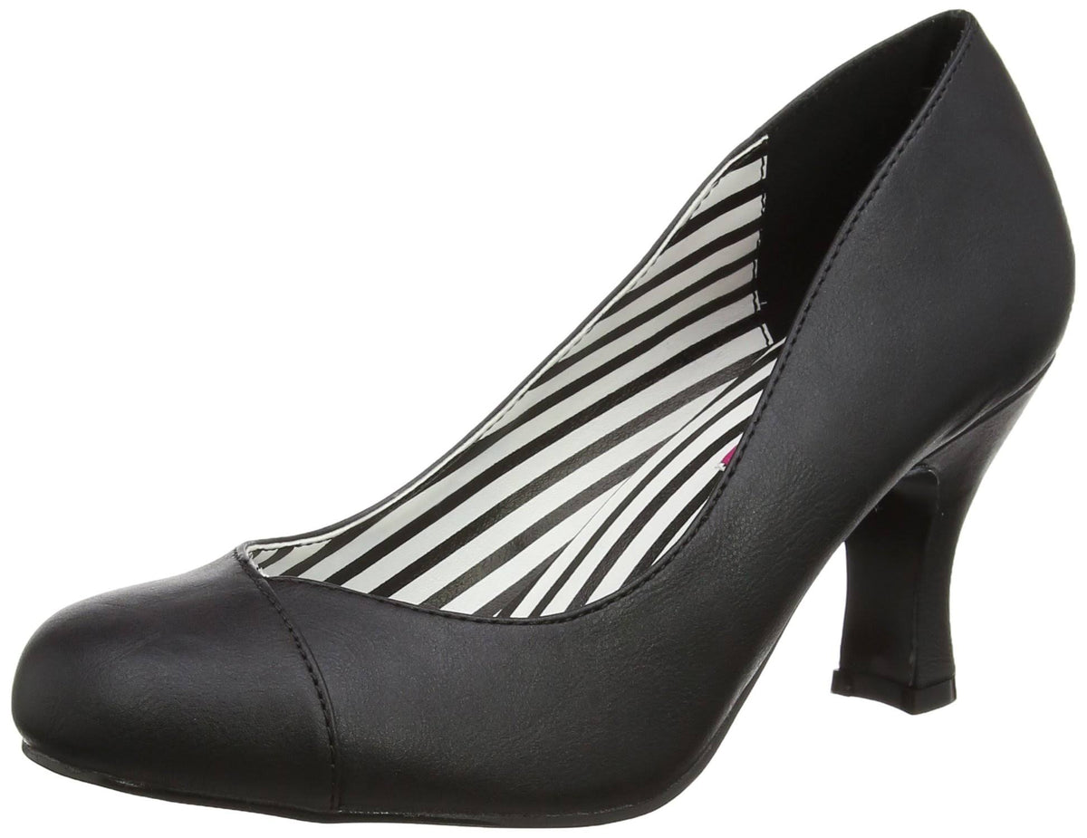 Black 3" Heel Pump H16131