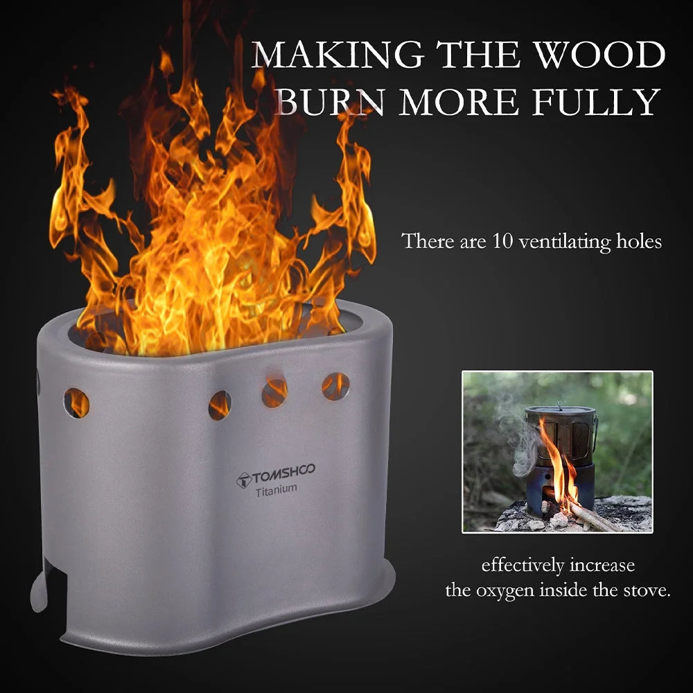 Outdoor Cookware Set Pot And Stove Portable Equipment K61007