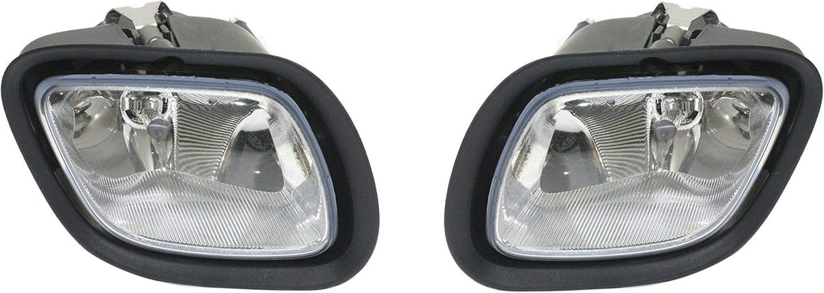 Chrome Bumper with Fog Light hole, Fog Light Pair, License Holder, 2x Windshield Wipers, 3x Face Masks X1613