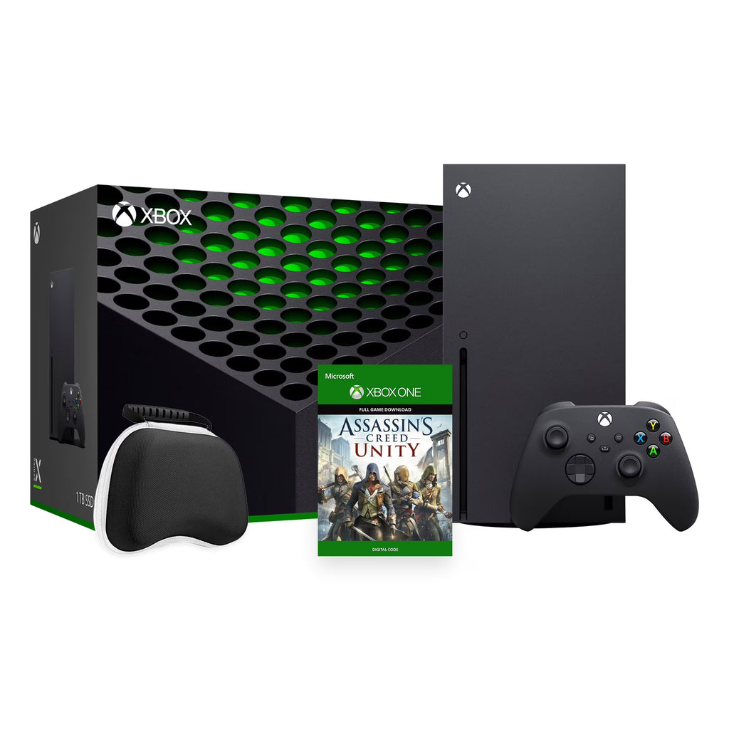 Xbox Series X 1TB SSD Bundle with Wireless Controller and Assassin's Creed Unity Game I337828