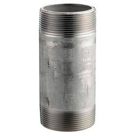 SS 316/316L Schedule 80 Seamless Extra Heavy Pipe Nipple 1/4x5-1/2 NPT Male D985