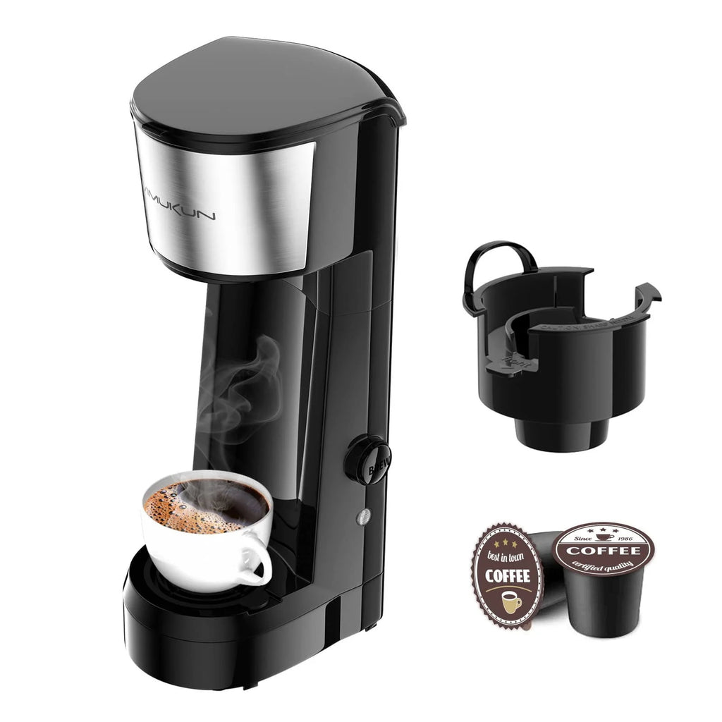 Single Serve Coffee Maker with 6 to 14oz Reservoir, Mini Size E39396