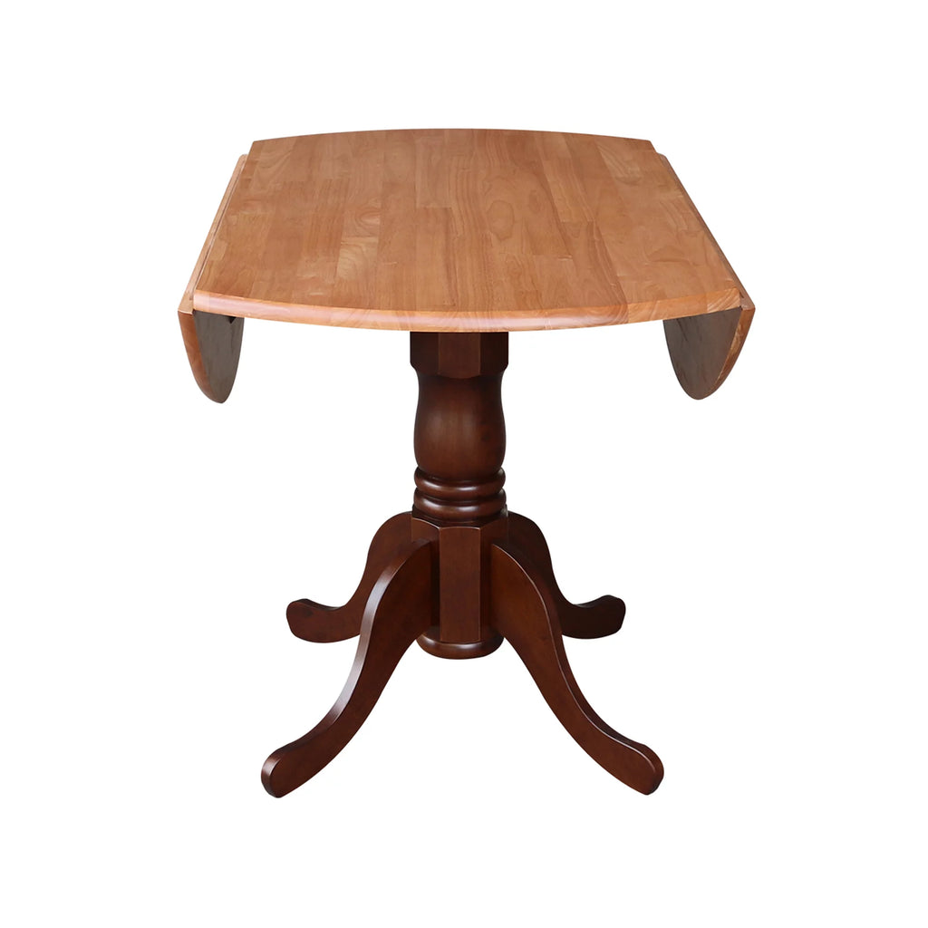 5 Piece Drop Leaf Dining Set with 4 Chairs L536015