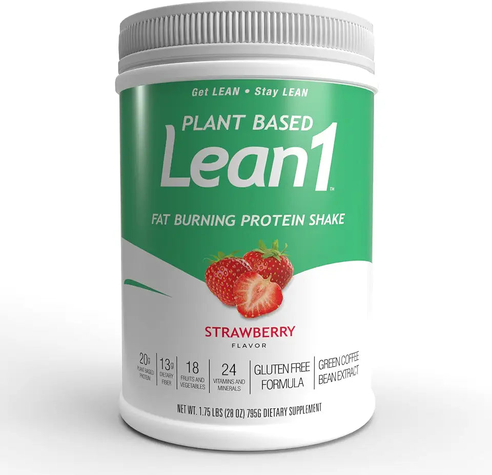 Plant Based Strawberry Meal Replacement Powder 28 Ounce U381395