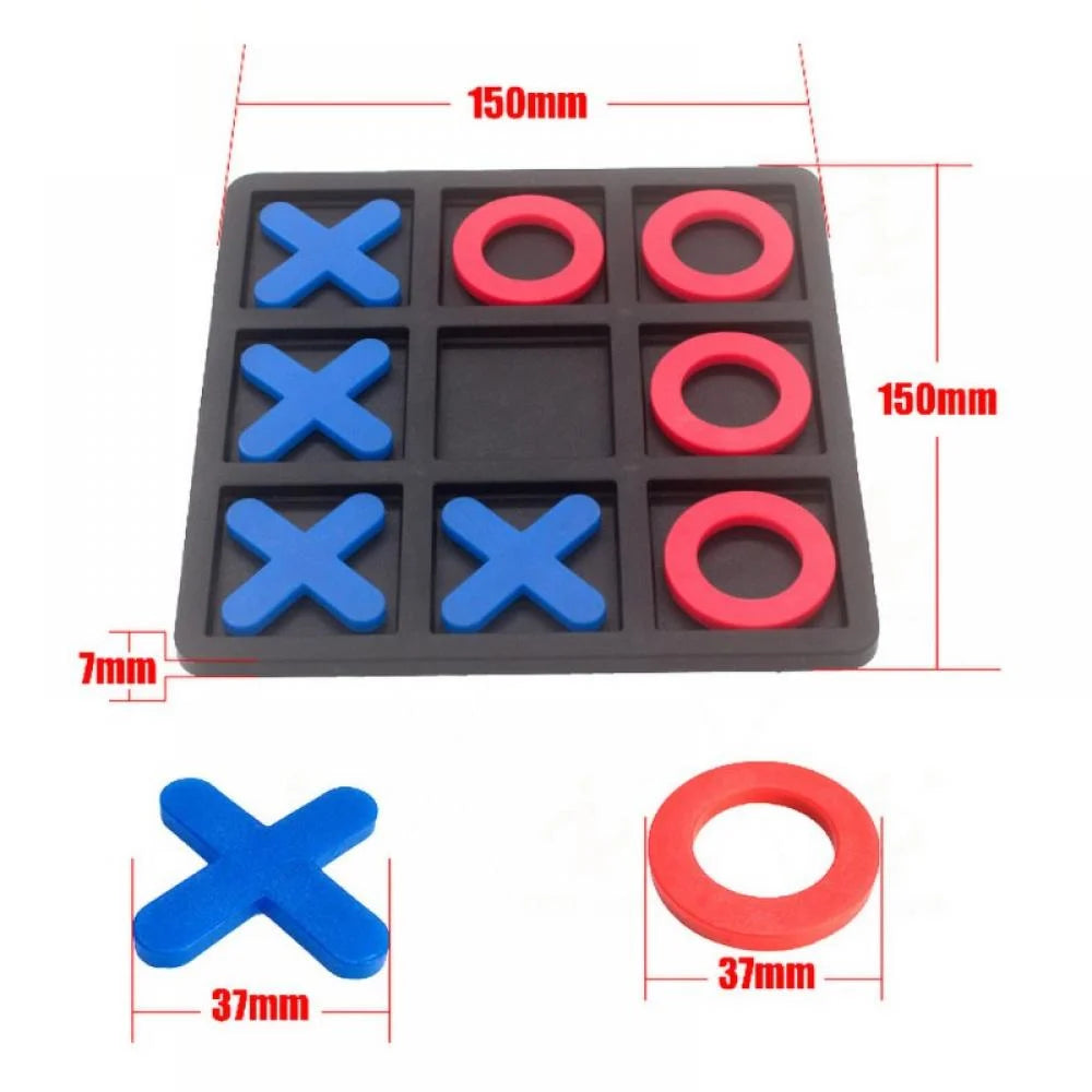 Mini Tic-Tac-Toe Game Tabletop Board Game Q8289