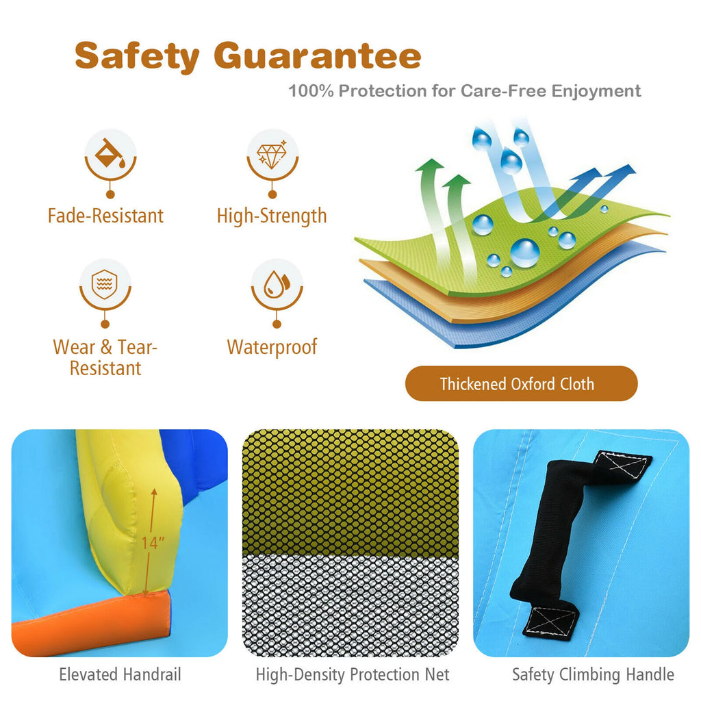Inflatable Climbing Wall Water Slide Bounce House S51821