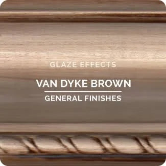 Water Based Glaze Van Dyke Brown Gallon I57290
