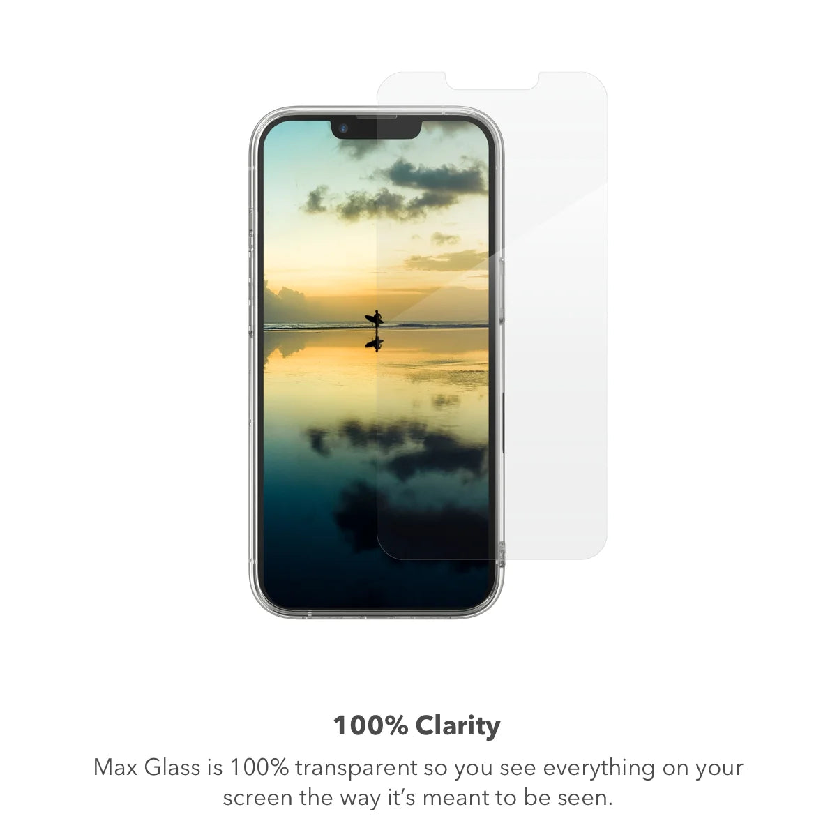 Clear Case and Screen Protector Bundle for Apple iPhone 14 Pro Max R494703