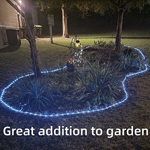 Purple Solar Outdoor Rope Lights, 72ft 200 LED L1129