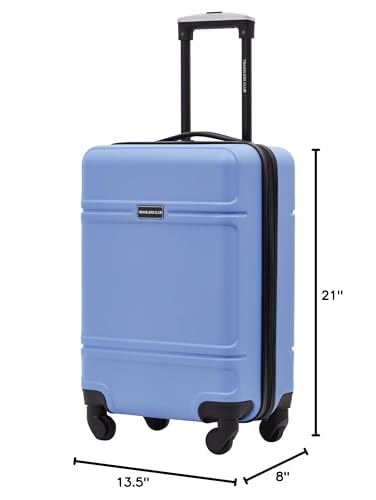 Gray 22-Inch Carry-On Spinner Luggage A383