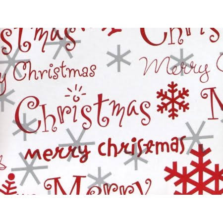 24 inch x 85' Christmas Gift Wrap Roll O446