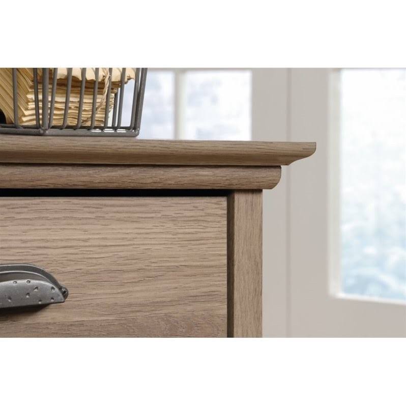 Salt Oak 2 Piece Desk and File Cabinet Set P16603
