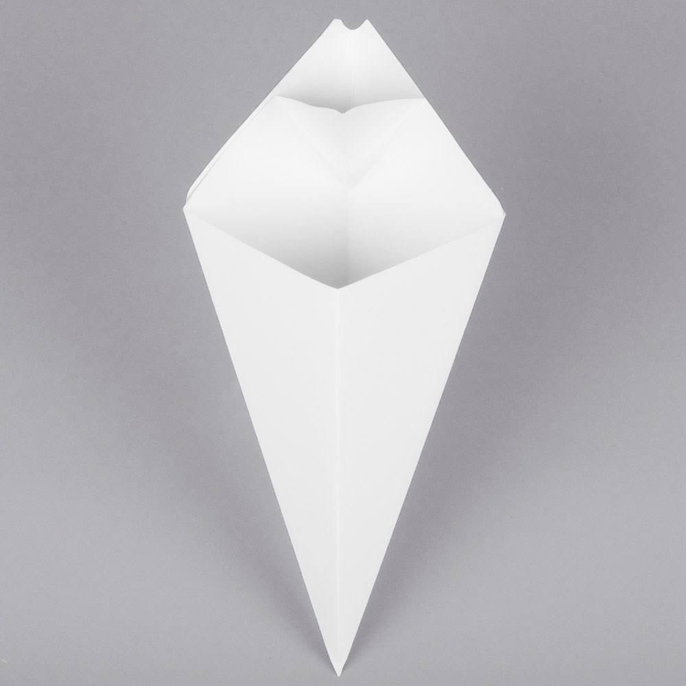 20 oz Square Cardboard Cone X7005