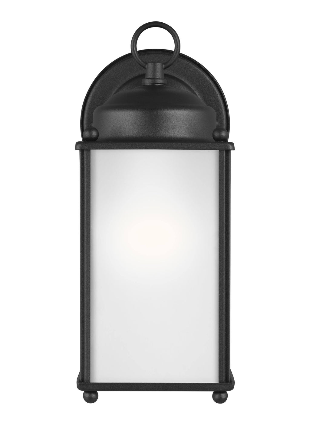 Black One Light Outdoor Wall Lantern M938316