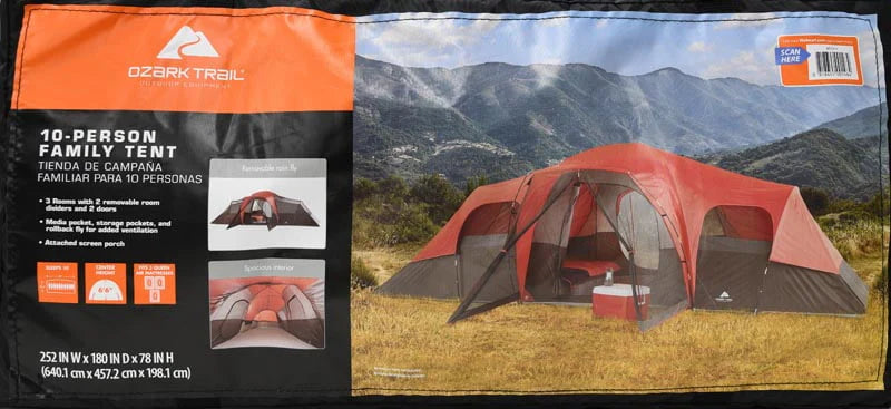 10-Person Camping Tent E550987