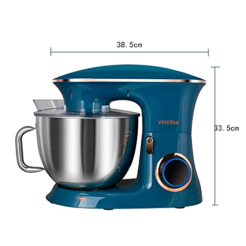 8.5QT Stainless Steel Tilt-Head Stand Mixer with Dough Hook, Beater, Whisk N59292