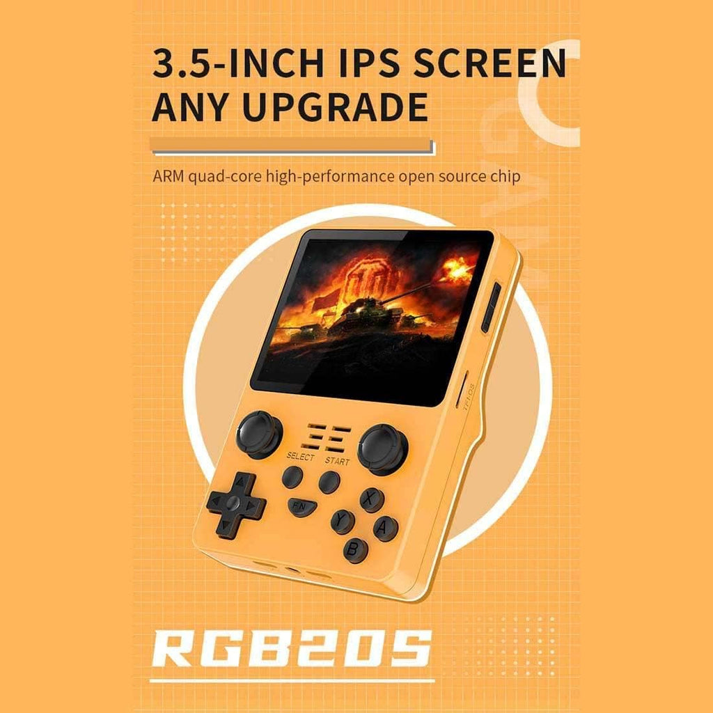Handheld Retro Game Console (Blue, 64GB) M9136