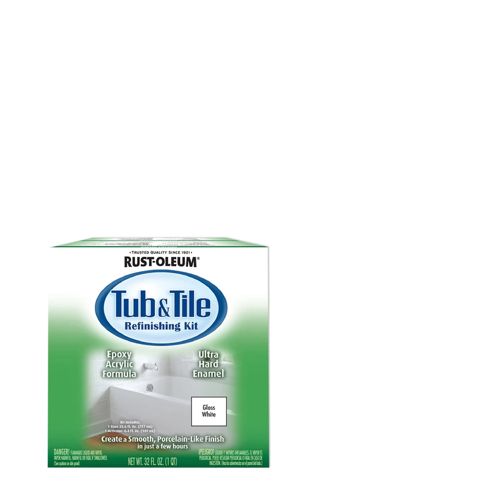 White Gloss Tub & Tile Refinishing Kit O463316