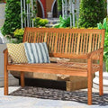 2 Person Wooden Garden Bench J7022