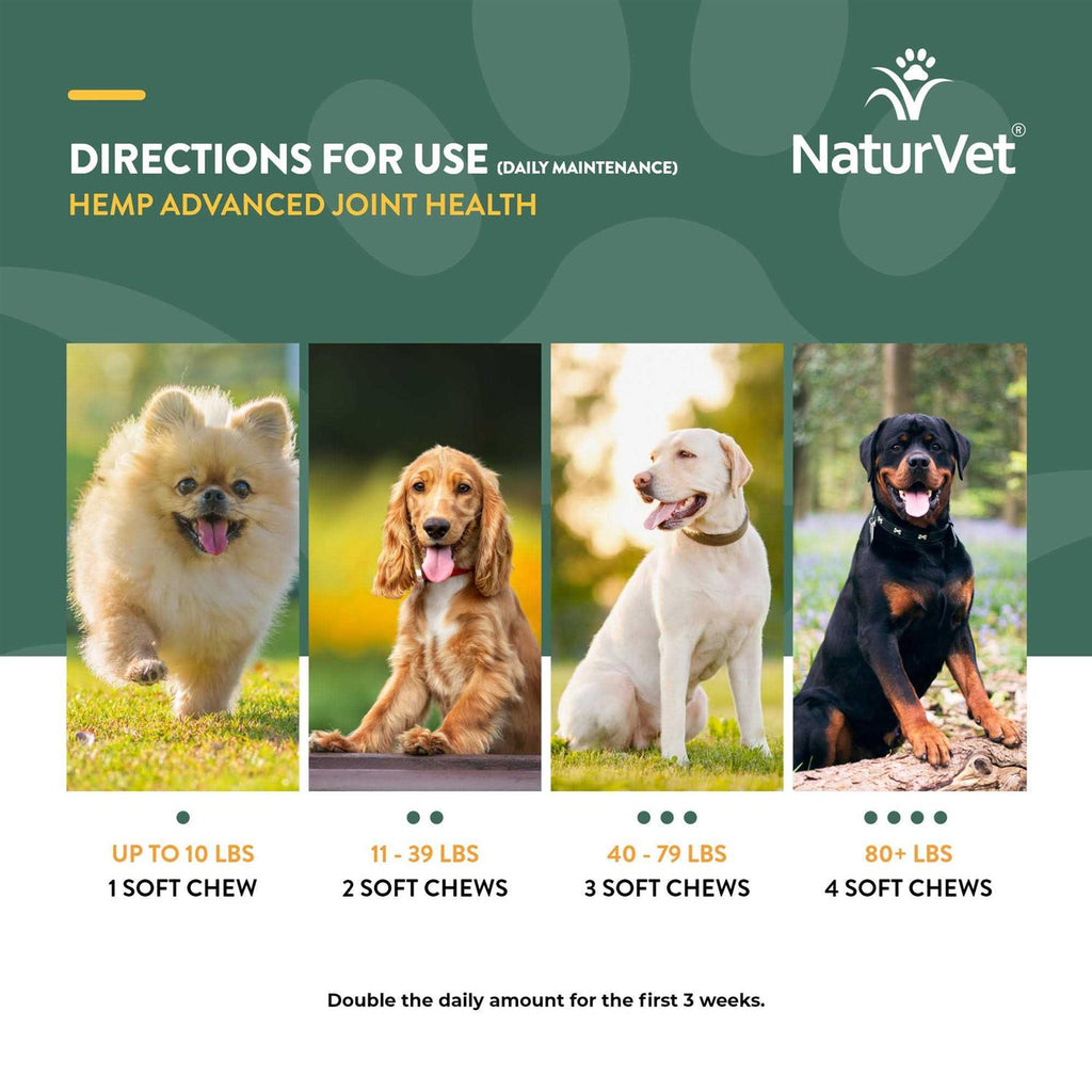 Hemp Advanced Joint Health Pet Supplies G378