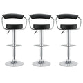 Black Bar Stool Set of 3 R87854