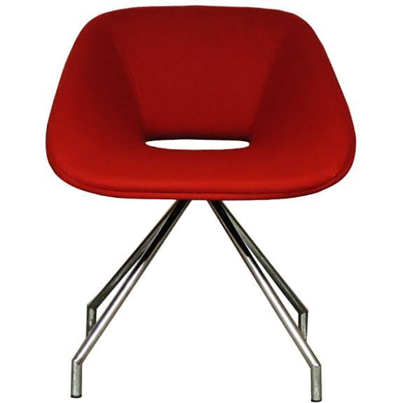 Orange Camira Wool Swivel Chair Y66618