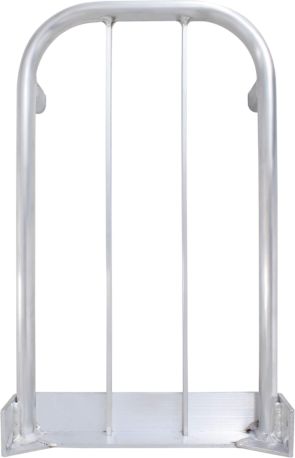 Aluminum Hand Truck, 330 Lbs. Capacity, Solid Rubber Tires W5545