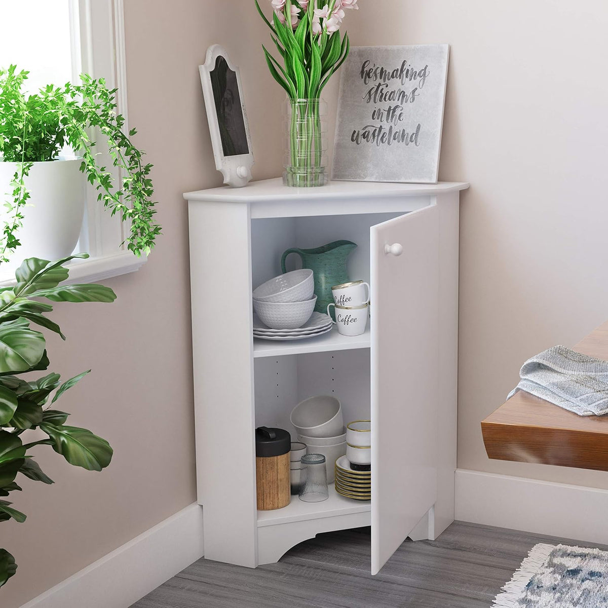 Espresso Wardrobe Cabinet T72550
