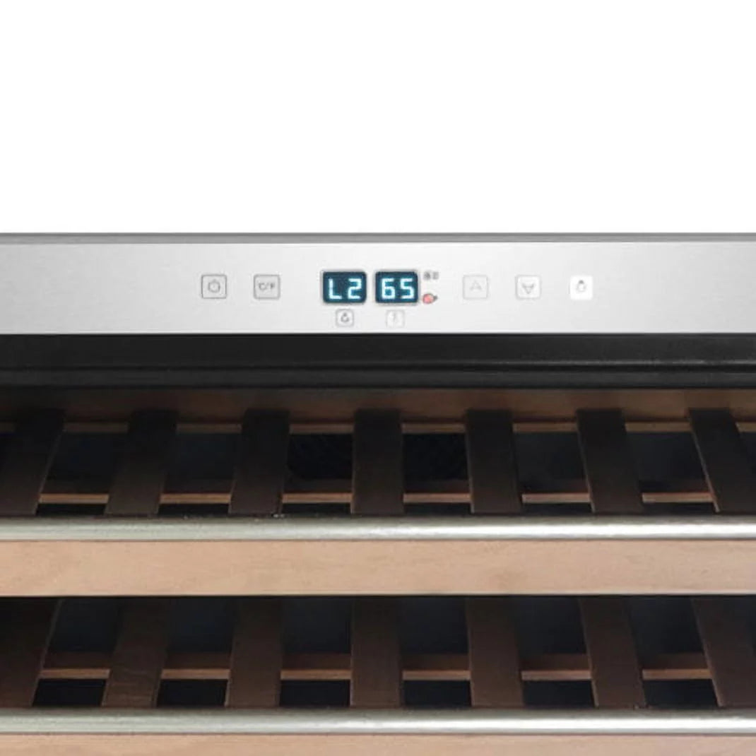 54 Bottle Stainless Steel Wine Refrigerator D73481