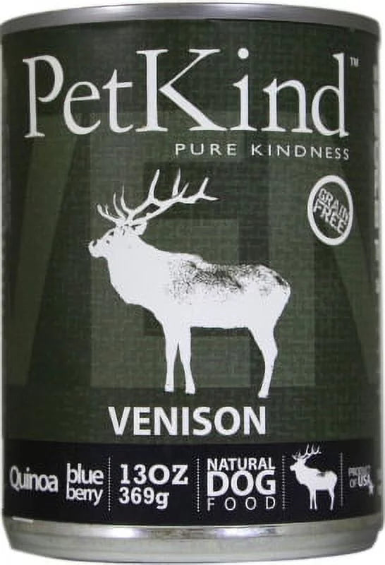 Grain-Free Venison Tripe Recipe Wet Dog Food, 13 Oz Q27320