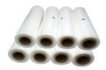 11" x 19" Clear LDPE Flat Poly Bag Roll 1.25 mil 8 Roll P23773