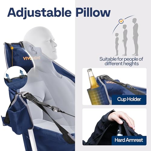 Hammock Camping Chair with Adjustable Pillow W88941