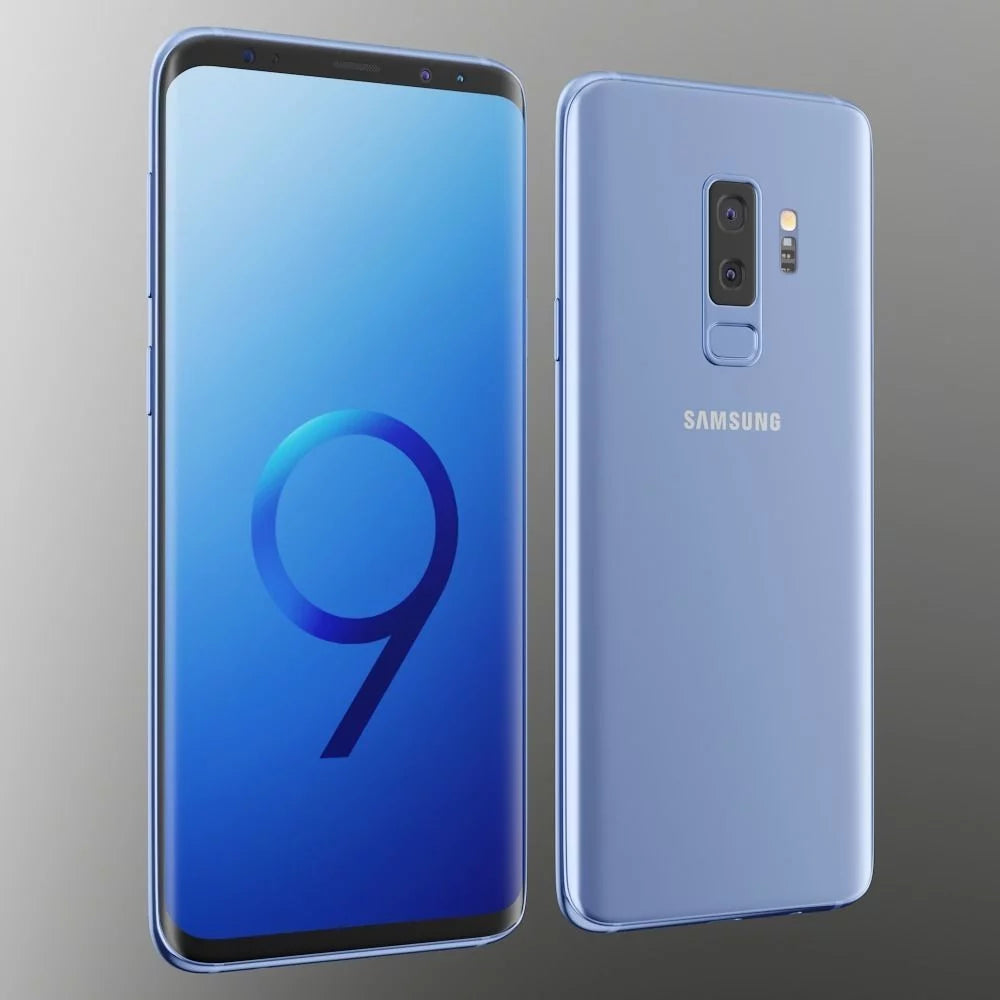 Restored Samsung Galaxy S9 64GB Unlocked 4G LTE Phone - Coral Blue U9214