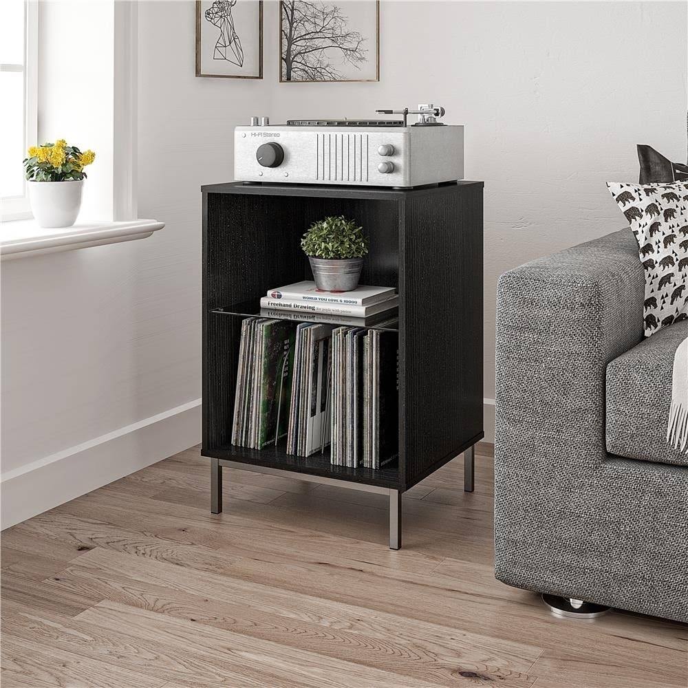 White Turntable Stand V3040
